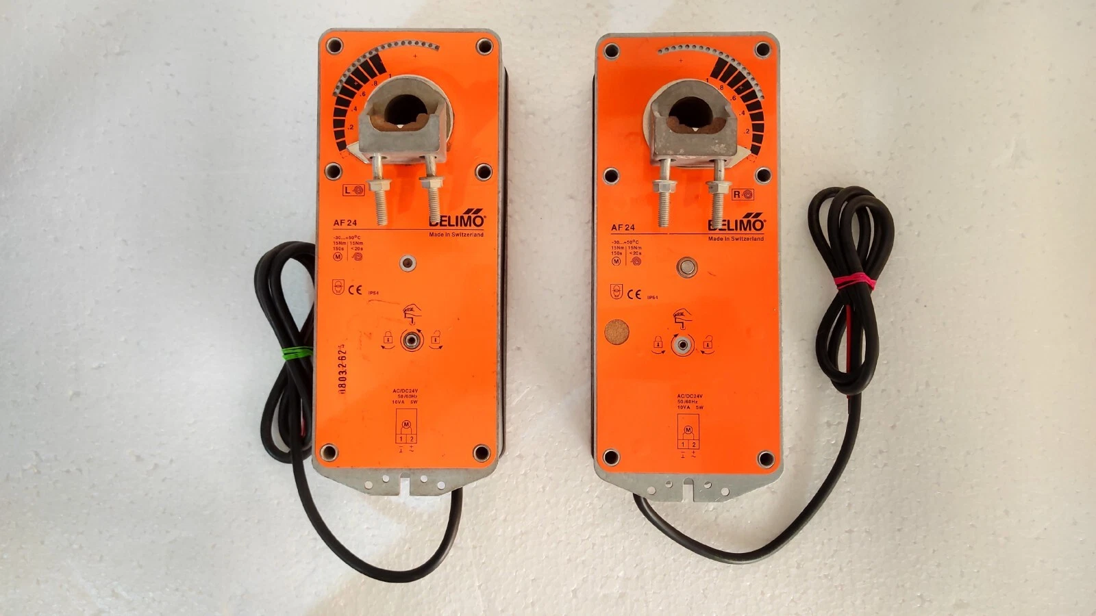 Belimo af 24 / AF 24 T Fire and smoke dampers / Spring-return actuator